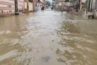 Barmer news,  etvbharat news,  rajasthan news,  rajasthan hindi news,  Heavy rain in barmer,  चौहटन में बारिश,  बाड़मेर में तेज बारिश