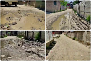 bad condition of road
