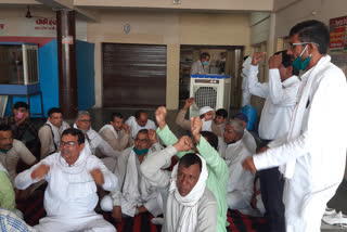 roadways workers protest in charkhi dadri