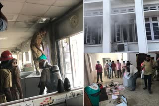 secretariat fire  സെക്രട്ടേറിയറ്റിൽ തീപിടിത്തം  പ്രോട്ടോകോൾ വിഭാഗത്തിൽ തീപിടിത്തം  ഷോർട്ട് സർക്യൂട്ട് സെക്രട്ടേറിയറ്റ്  secretariat fire latest news