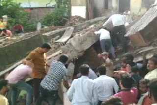 building collapses in MP