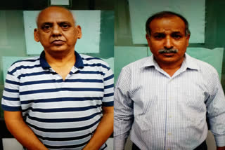 Two officers arrested in 100 crore fraud