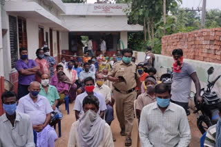 Villagers lock up VRO in Panchayat office