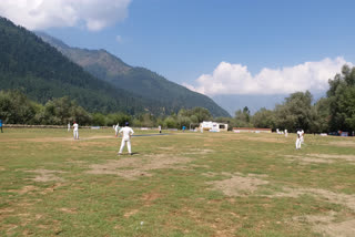 youth came forward to renovate playground in ganderbal