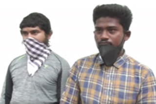 police arrested two thieves in mahabubabad district
