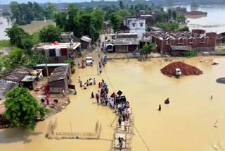 More Than 83.62 Lakh People Affected By Floods Across 16 Districts In Bihar