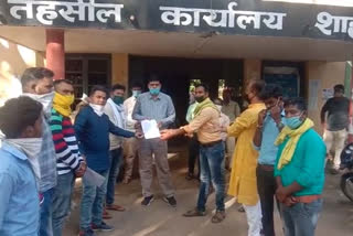 Jayas and Youth Tribal Development Organization submitted memorandum