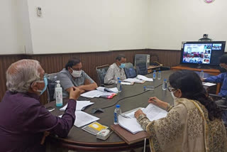 Divisional commissioner held review meeting of women child development