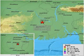 Earthquake in Durgapur, West Bengal