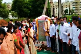 nagaram development works started by minister mallareddy