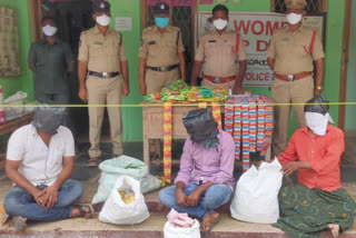 police seized gutka at  brahmamgarimatam