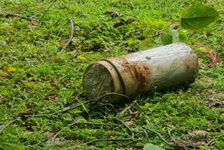 Cane bomb recovered in giridih, Cane bomb found in giridih, naxal news of giridih, गिरिडीह से बरामद हुआ केन बम, गिरिडीह में मिला केन बम, गिरिडीह में नक्सल की खबरें