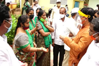 bjp leader visited amaravati farmers who arrested in vijayawada