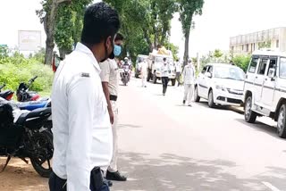 Traffic checking campaign conducted in Tikamgarh