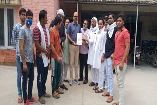 Sisana villagers submitted demand letter to electricity corporation sonipat