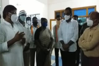 clp leader batti vikramarka visit mulugu area hospital