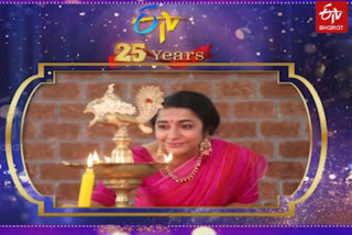 actress suhasini best wishes to etv on silver jubilee