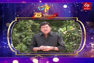 rajendra prasad best wishes to etv on celebrating silver jubilee