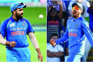 icc rankings: virat kohli, rohit sharma maintain top spots in odis