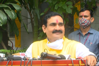 Home Minister Narottam Mishra