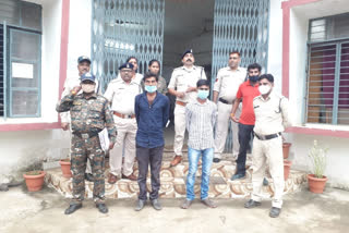 Two accused absconding arrested