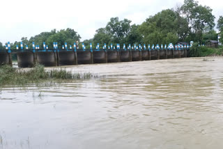 water level increases in the rivers of birbhum