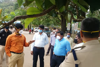 DC KB Shivakumar visit Jog falls