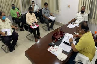 drinking water minister took meeting in ranchi