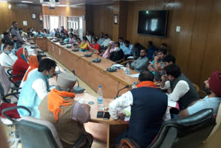 Development works meeting in Bharmour