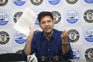 AAP MLA Raghav Chadha targets central government