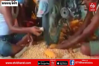 corn cleaning video viral