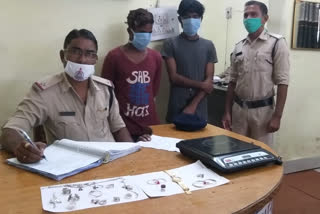 police arrested accused in bilaspur