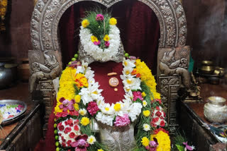 special prayers for lord ganesh in chodavaram swayambu vinayaka temple at vishaka