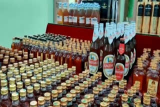 Andhra Pradesh police seize 918 liquor bottles