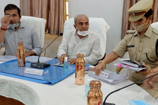 अधिकारियों के साथ बैठक, Minister Sukhram Vishnoi, नागौर न्यूज़