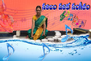 Magical Jaltarang Musician Shashikala Dani in karnataka