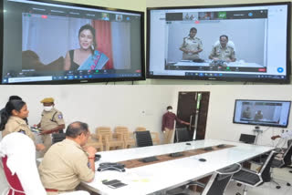 Tech Sabha National Level Award to Vijayawada Police