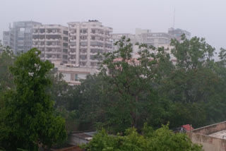 jaipur news, weather department, heavy rains