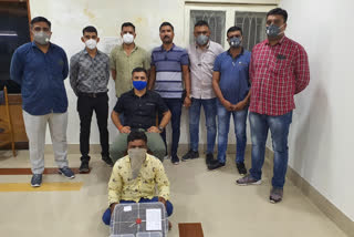 Rajkot SOG arrested a man from Gondal with cannabis