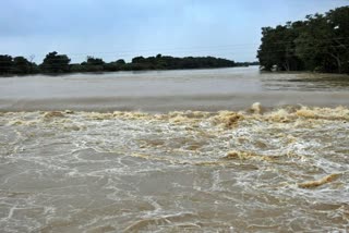 barrage gates built in Khairagarh have have started breaking due to heavy rains