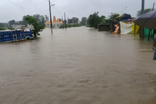 Heavy rain in Seoni Malwa Tehsi