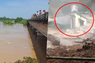 Building collapsed in jajpur due to heavy rain