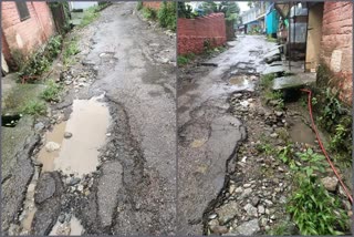 road connectivity affected due to heavy rain in mandi