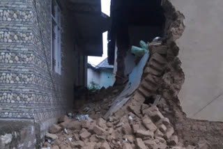Two-storey house collapsed late night in Bhoranj Manoha
