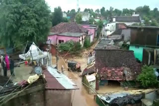 Rain becomes trouble for people