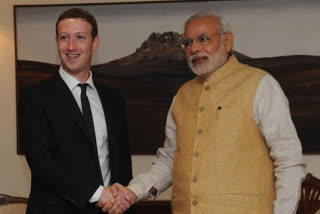 Zuckerberg Modi