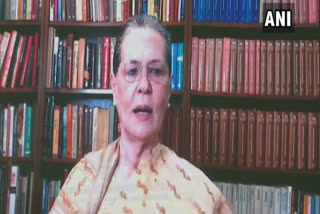 sonia gandhi  Freedom of expression  democracy destroyed sonia gandhi  രാജ്യത്തെ ജനാധിപത്യം തകർക്കപ്പെട്ടെന്ന് സോണിയ ഗാന്ധി  സോണിയ ഗാന്ധി  മഹാത്മ ഗാന്ധി, ജവഹർലാൽ നെഹ്റു, ബിആർ അംബേദ്ക്കർ