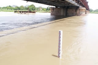 water level in yamuna