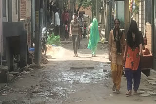 Ambika Vihar eighty yards colony condition worsens