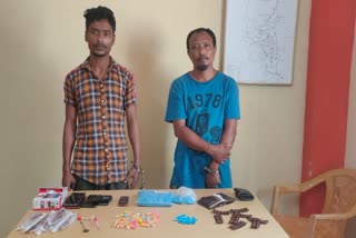 Two Drugs Peddler Arrested By Police At Haphlong